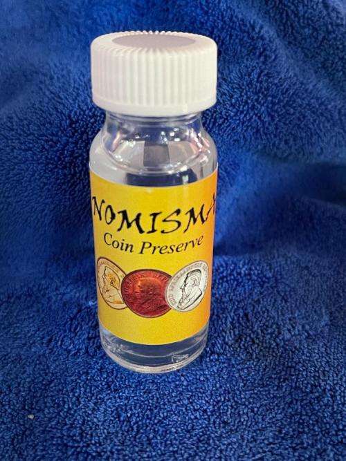 Nomisma Coin Preserve - 20ml Professional coin cleaning / coin cleaner fluid.