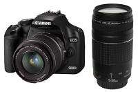 Canon EOS 500D Twin lens bundle (18-55mm & 75-300mm lenses)