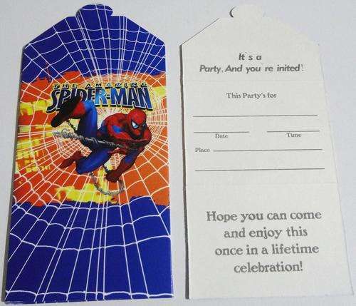 Kid's Party Invitations - 6/Pack