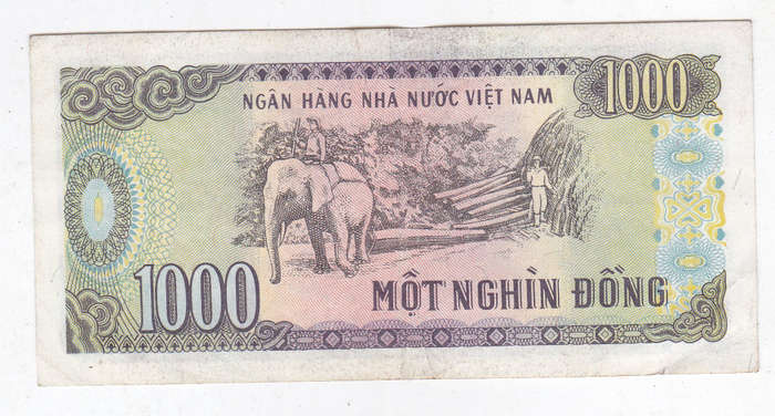 VIET NAM 1000 DONG 1988