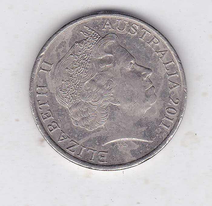 AUSTRALIA 20 CENTS INTERNATIONAL EAR OF VOLUNTEERS 2011