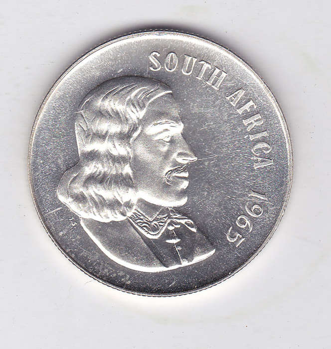 SOUTH AFRICA R1-  1965 PROOF (ENGLISH)
