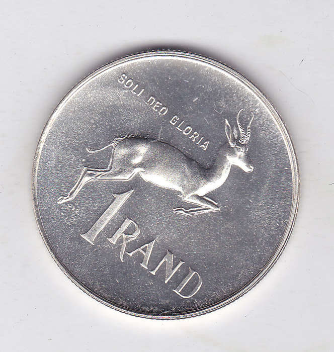 SOUTH AFRICA R1-  1965 PROOF (ENGLISH)