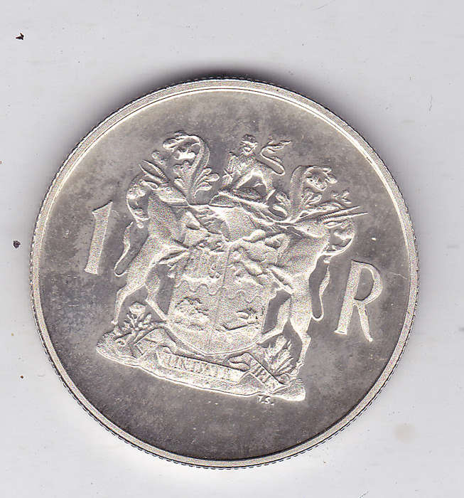 SUID AFRIKA R1 1969 PROOF