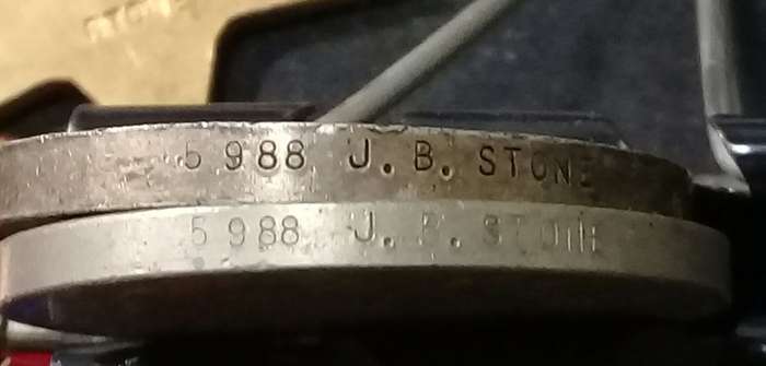 SOUTH AFRICA WWII GROUP 5988 J.B.STONE - F/S WITH RIBBON