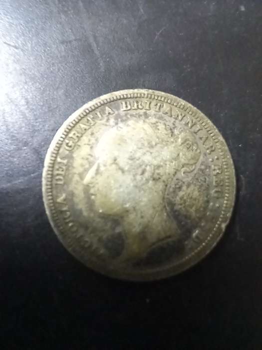 GREAT BRITAIN 6 PENCE VICTORIA 1881 - SILVER