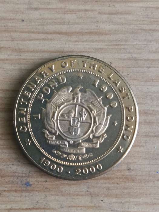 CENTENARY OF THE LAST POND 1900-2000 COMMEMORATIVE COIN