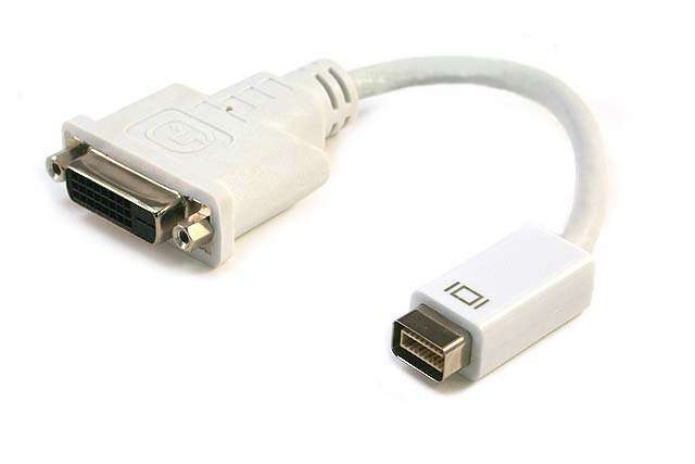 Mini-DVI to DVI Adapter / Cable (Macbook Pro / PowerBook 9007/9008)