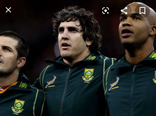 Springbok Players Anthem Jacket Size M