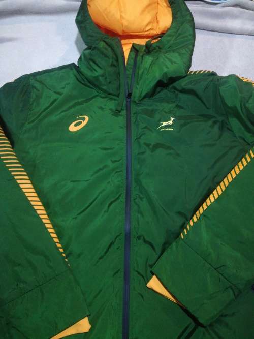 Springbok Players Warm Bench Jacket Size XXL