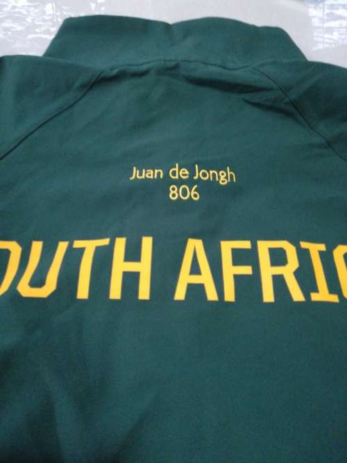 Springbok Stadium Jacket Size L Juan de Jongh