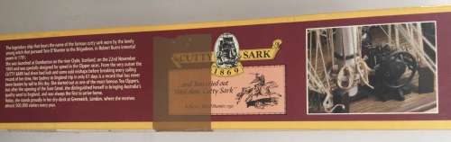 Cutty Sark 1:78 scale model. Box has been opened but small contents still within sealed packets