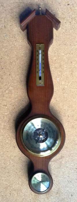 Barigo Barometer, Thermometer, Hygrometer...Made in Germany....vgc....450mm length...postage R46.00