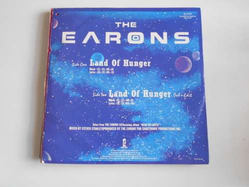 Earons - Land of Hunger 12" Maxi Vinyl LP