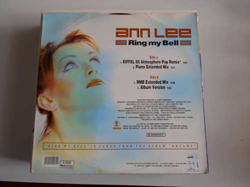 Ann Lee - Ring My Bell 12" Maxi Vinyl LP Import