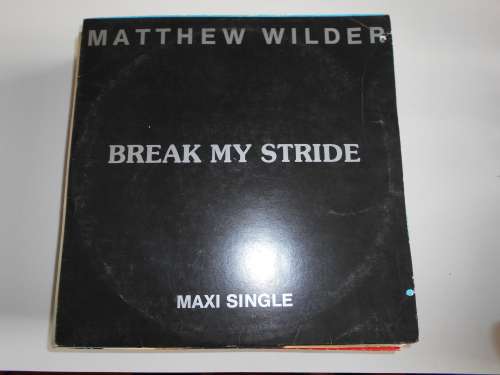 Matthew Wilder - Break My Stride 12" Maxi Vinyl LP