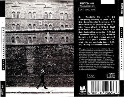 Black - Wonderful Life CD