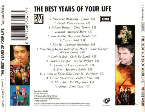 Various - The Best Years Of Your Life Volume 1 CD