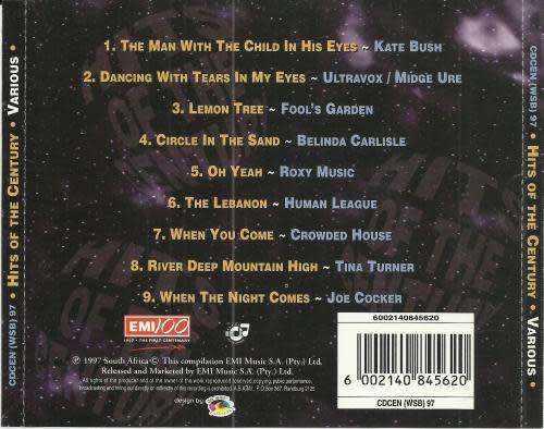 Hits of the Century CD - Various CD