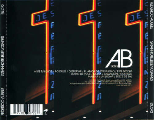 Federico Aubele - Gran Hotel Buenos Aires CD Import