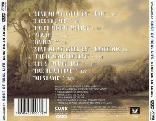 Real Life - Send Me An Angel (Best of Real Life) Rare Import CD