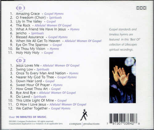 Lifescapes Various - Best of Gospel and Hymns Double CD Import