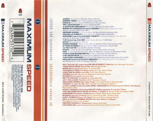 Various - Maximum Speed Double CD Import Sealed
