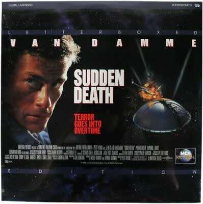 Sudden Death - Laserdisc Import
