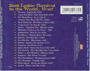 Various - Best Latino Carnival In the World...Ever! CD