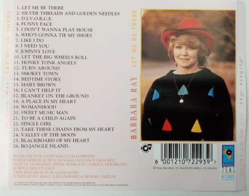 Barbara Ray - Let Me Be There (Best of) Autographed