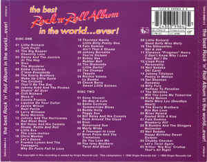 Various - Best Rock `n` Roll Album In the World... Ever Double CD Import
