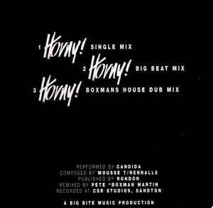 Candida - Horny! (The Mixes) Maxi Single CD Import