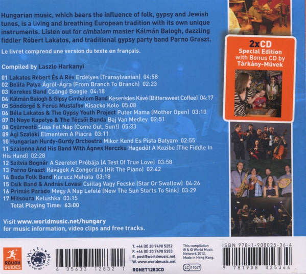 Various - Rough Guide To the Music of Hungary CD Import Sealed