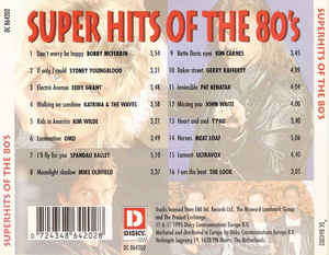Various - Super Hits of the 80`s CD Import
