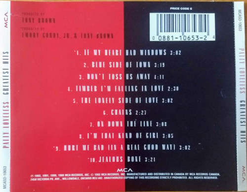Patty Loveless - Greatest Hits CD Import
