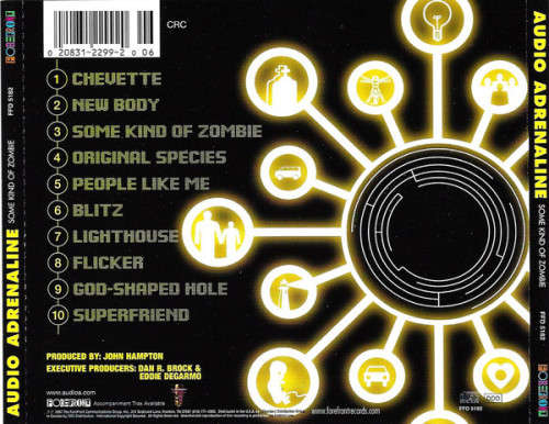Audio Adrenaline - Some Kind of Zombie CD Import