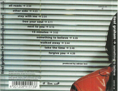 Liesl Graham - Something To Believe CD