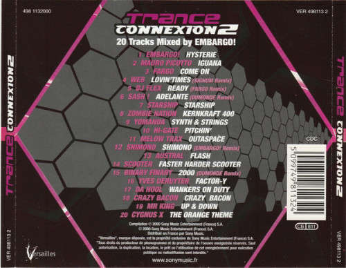 Various - Trance Connexion 2 CD Import Sealed