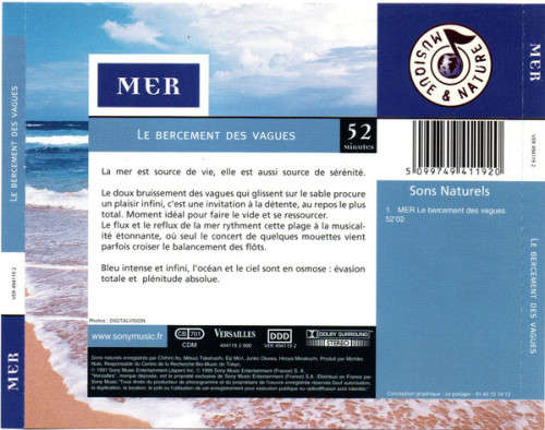 No Artist - Mer - Le Bercement Des Vagues CD Import