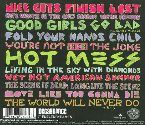 Cobra Starship - Hot Mess CD Import