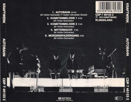 Kraftwerk - Autobahn CD Import