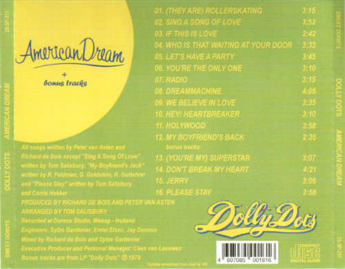 Dolly Dots - American Dream CD Import Rare