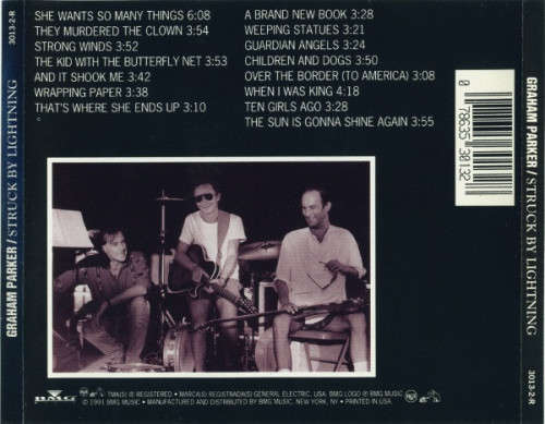 Graham Parker - Struck By Lightning CD Import