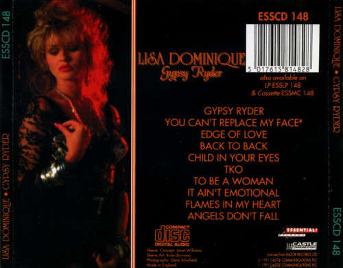 Lisa Dominique - Gypsy Ryder CD Import
