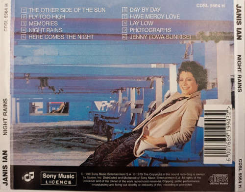 Janis Ian - Night Rains CD