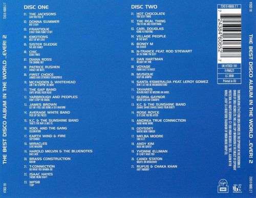Various Best Disco Album In the World...Ever! Vol 1 + 2 - Double CD's Import
