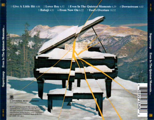 Supertramp - Even In the Quietest Moments... CD Import
