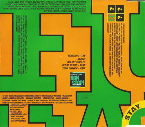 Fun Factory - I Wanna B With U Maxi CD Single Import