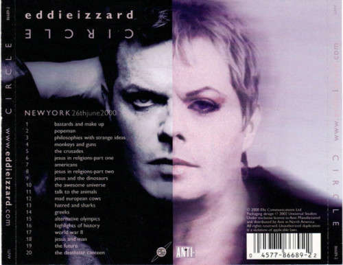Eddie Izzard - Circle CD Import
