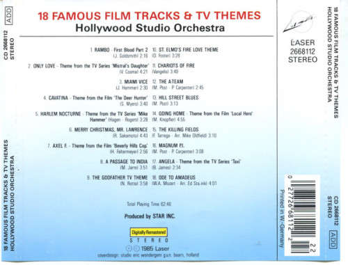 Soundtrack - 18 Famous Film Tracks & TV Themes CD Import